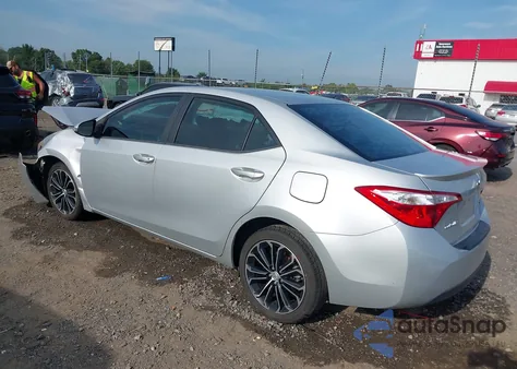 2014 Toyota Corolla L/Le/Le Pls/Prm/S/S Pls из США, поврежденный, VIN 5YFBURHE3EP150201